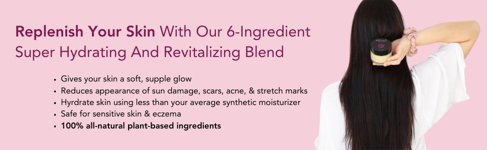 Ellovi Vanilla Body Butter - Intensely Rich Moisturizer with Pure Essential Oils, Vegan & Handmade, 3.4 fl oz - Cosmetic