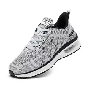 Womens Air Cushion Tennis Shoes Lightweight Running Sneakers for Walking Gym Sports