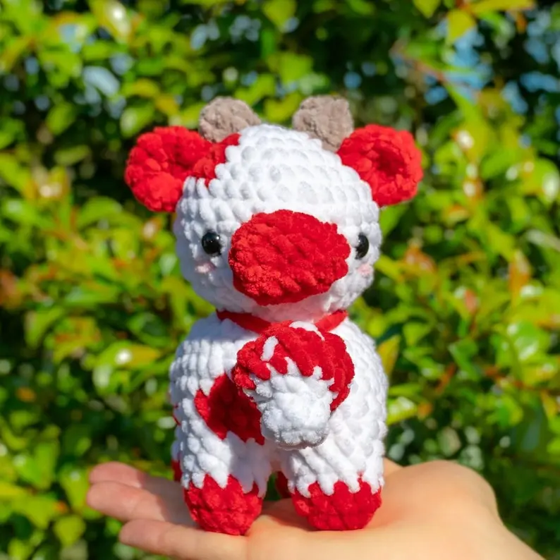 Cow Crochet Pattern - Amigurumi Crochet Cow