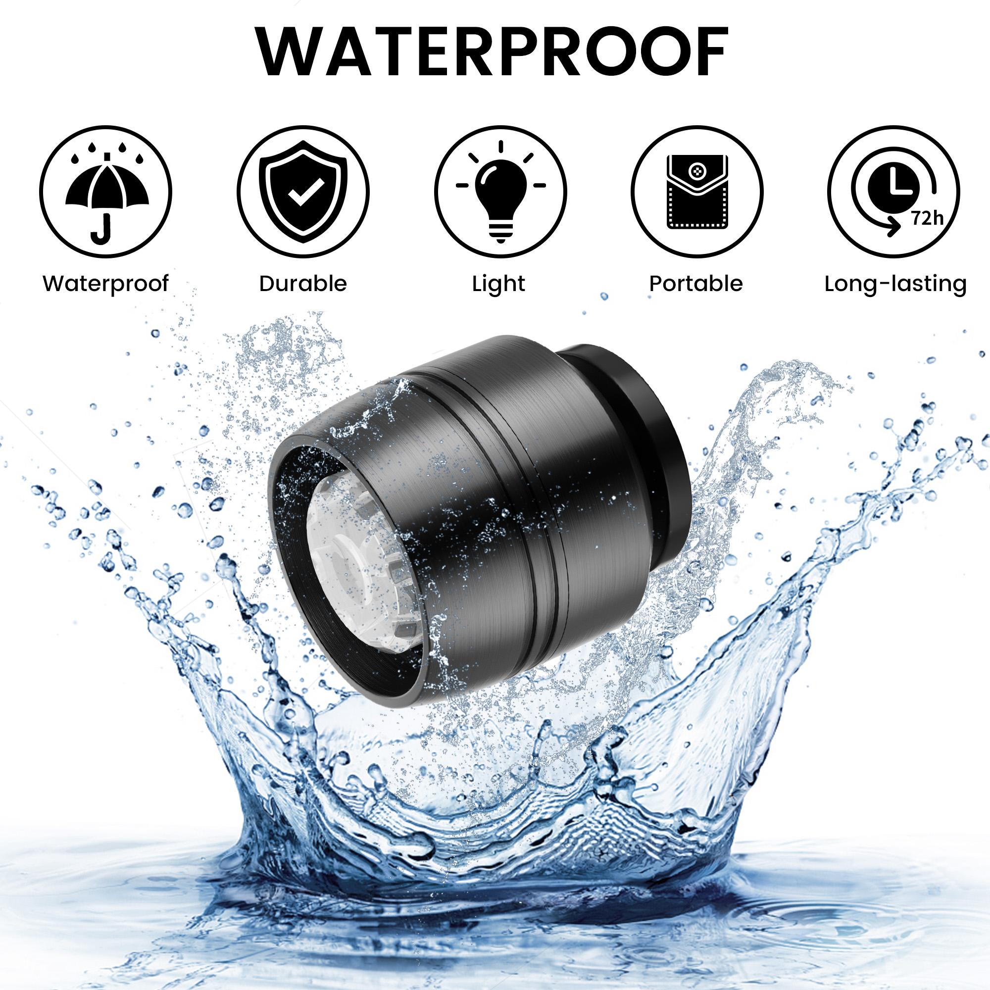 LED Headlight for Crocs, 3 Light Model, 2pcs Crocs Shoe Lamp, Water-proof Hands Free Clip-on,Shoes Lights Decoration