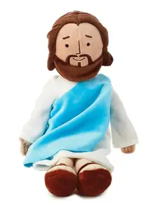 10 inch Jesus Plush Toy-Easter Basket Stuff for Kids and Adults,Plush Gift for Girls,Easter Gifts Religious Thanksgiving Christmas Christian Baptism Gifts Easter Decor