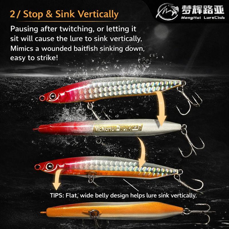 One-Shot PRO Pencil Bait – Single Piece 3.54 in / 0.99 oz