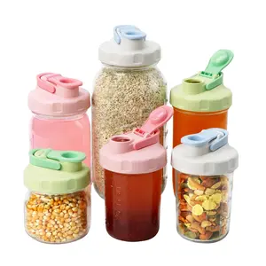 Soligt 4/6 Pack Colorful Mason Jar Lids, Pour Spout Flip Cap Lids for Ball Brand Mason Jars, Leakproof, Portable & Refrigerator Safe Drinkware Drinkware Drinkware