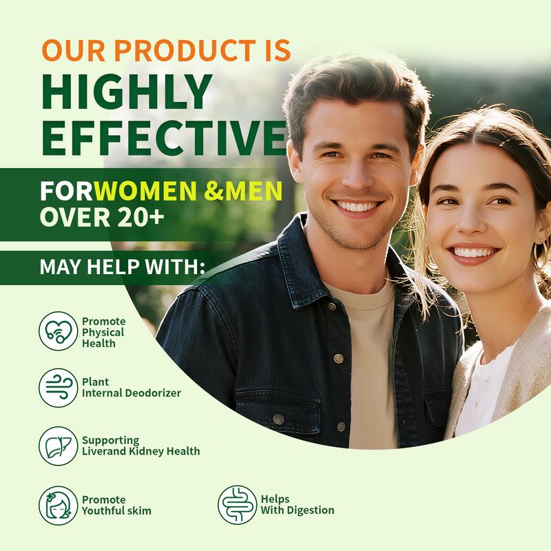 Swiyie Chlorophyll 100mg Potent Formula - 30 Pack Mint flavor  of Edible Healthcare for Body Odor, Skin Clarity & Liver Support, Plant-Based, Sugar-Free