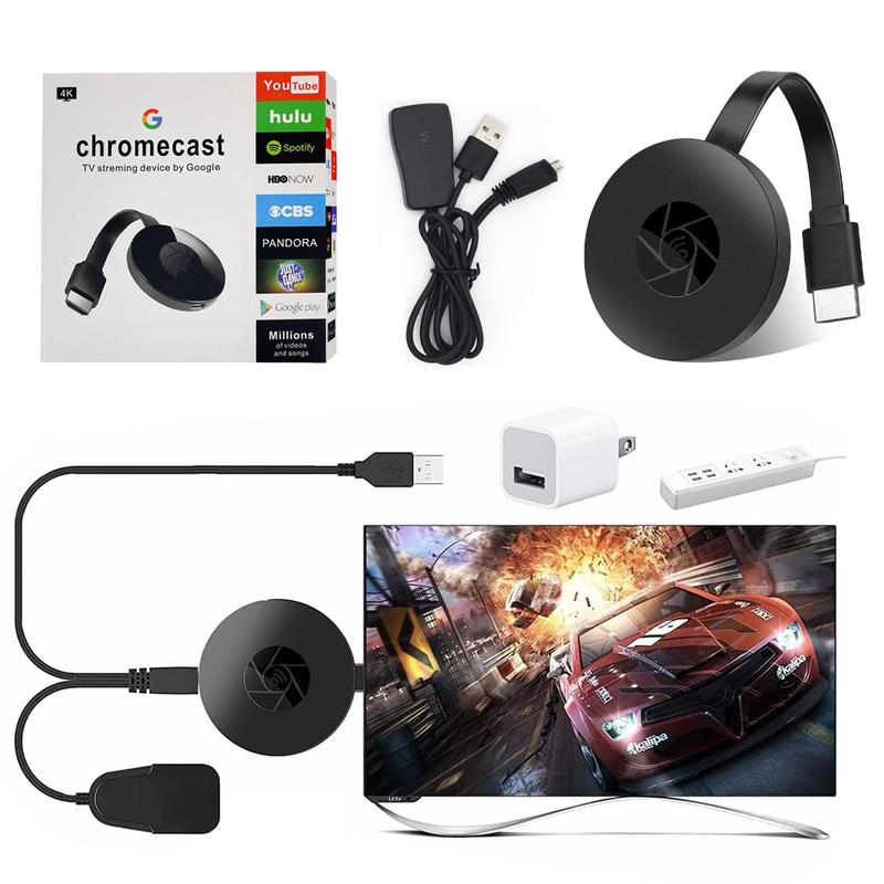 1080P Wireless Screen Mirroring Device - WiFi HD Screen Casting Adapter, HDMI Streaming Stick, Mobile Live Streaming Casting Tool