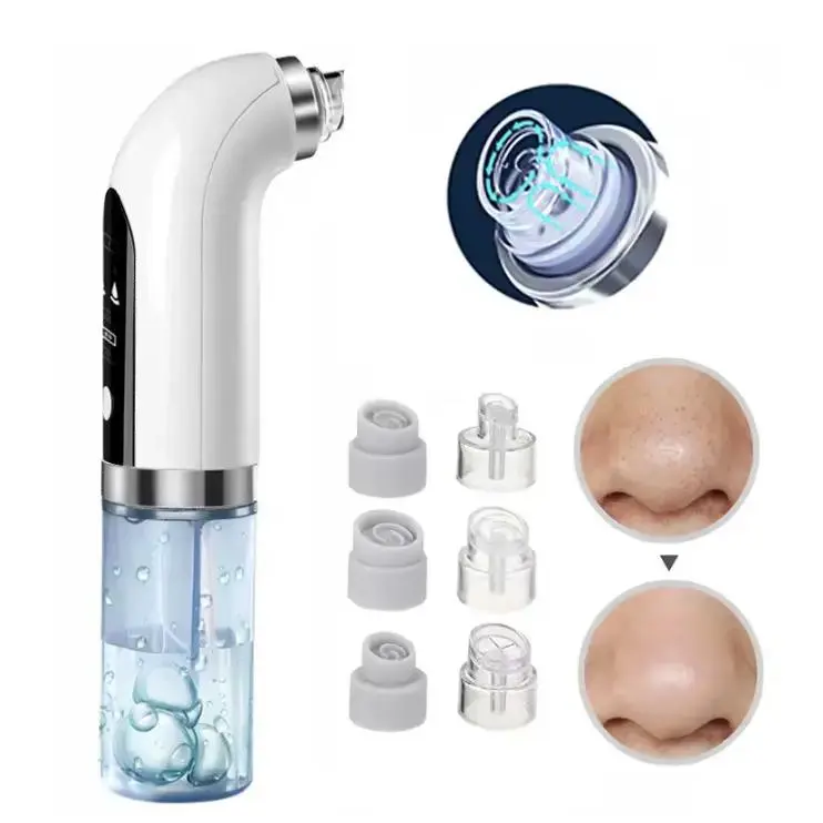 Pore Vacuum Cleaner - Unisex Handheld Portable Pore Suction Beauty Device, Facial Cleansing Equipment for Nose Blackhead Removal and Pimple Treatment, Deep Cleansing Skin Care Tool