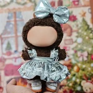 Mini Fashion Wardrobe: 5 Spring Styles for 17cm/6.7in Dolls | Handmade Cute Dresses (Clothes Only, No Doll Included)