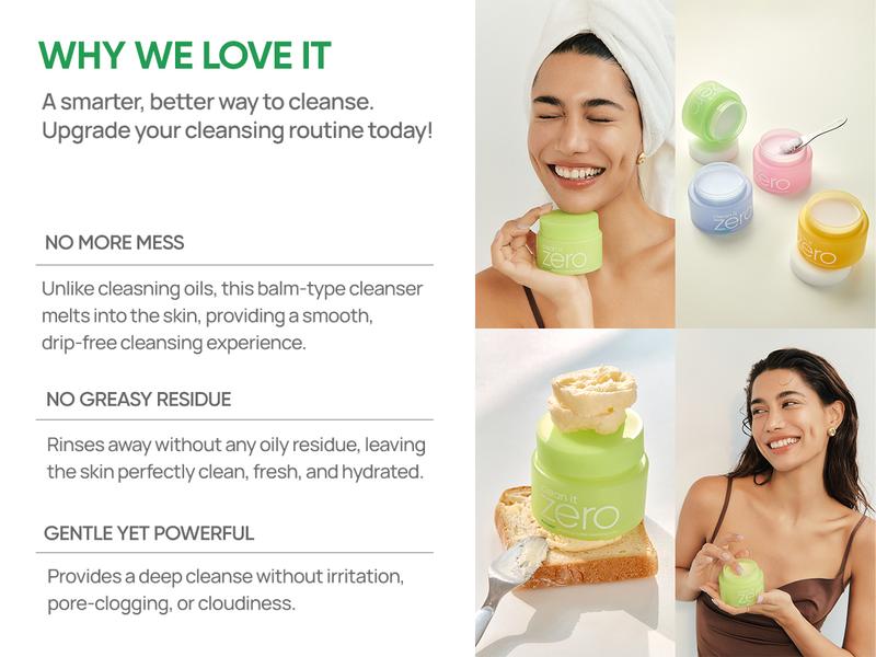 Clean it Zero Enriching Butter Cleansing Balm Cleansing Balm Makeup Remover
