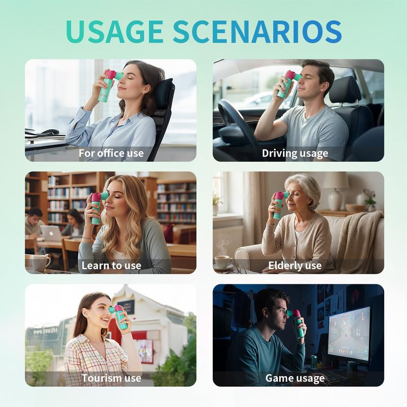 PHOFAY Optometrist-Recommended Lutein Dry Eye Spray, 2.37 fl oz, effectively relieves dry eyes, moisturizes, cleanses, refreshes, and soothes the eyes. Perfect for long-time work, frequent phone use, gamers, and students. Christmas gift