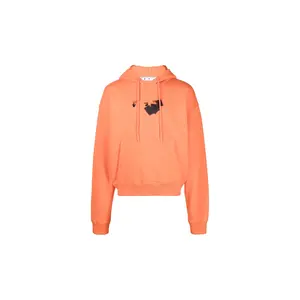 Jumbo Marker Arrows Hoodie "ORANGE" OMBB037F21FLE0162010
