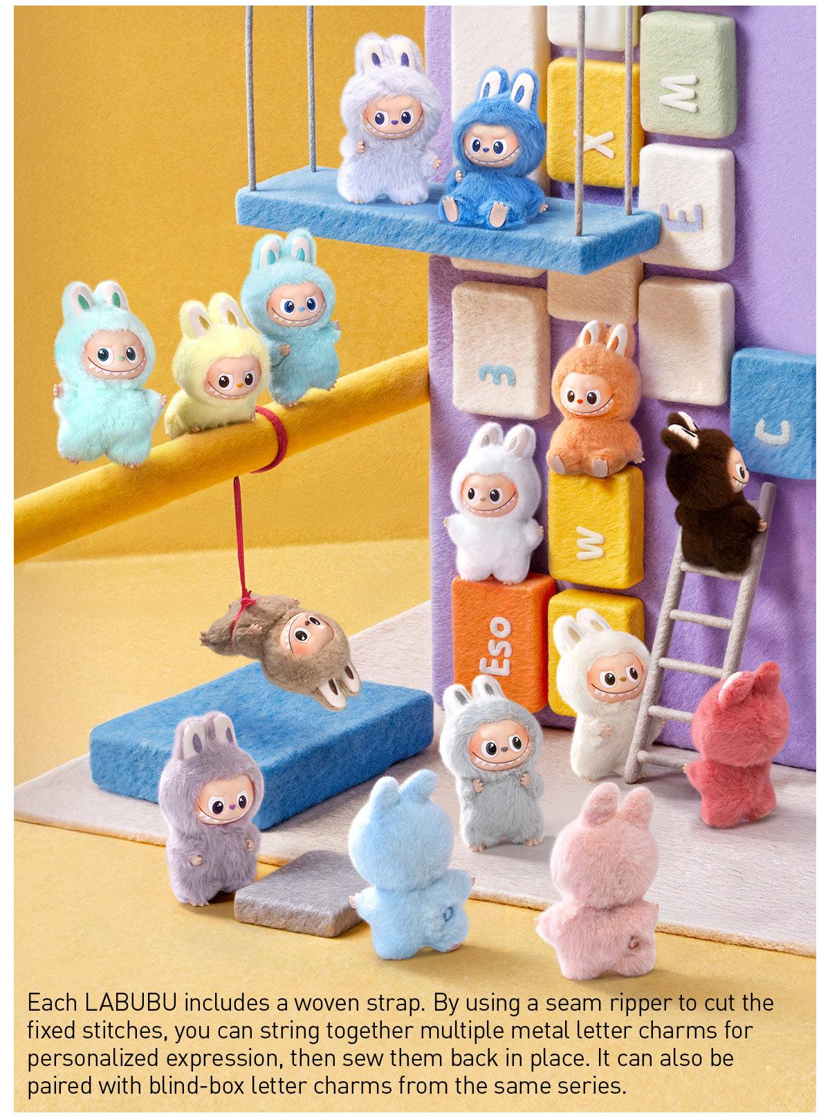 Unboxing-THE MONSTER Pin for Love Series-Vinyl Plush Pendant blind box (A-M)-3.0