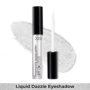 BEAUTY CLUB Liquid Glitter Eyeshadow & Highlighter. Multi-use for lids, inner corners, and eyeliner! Waterproof, smudge-proof, and long-lasting makeup for effortless application.