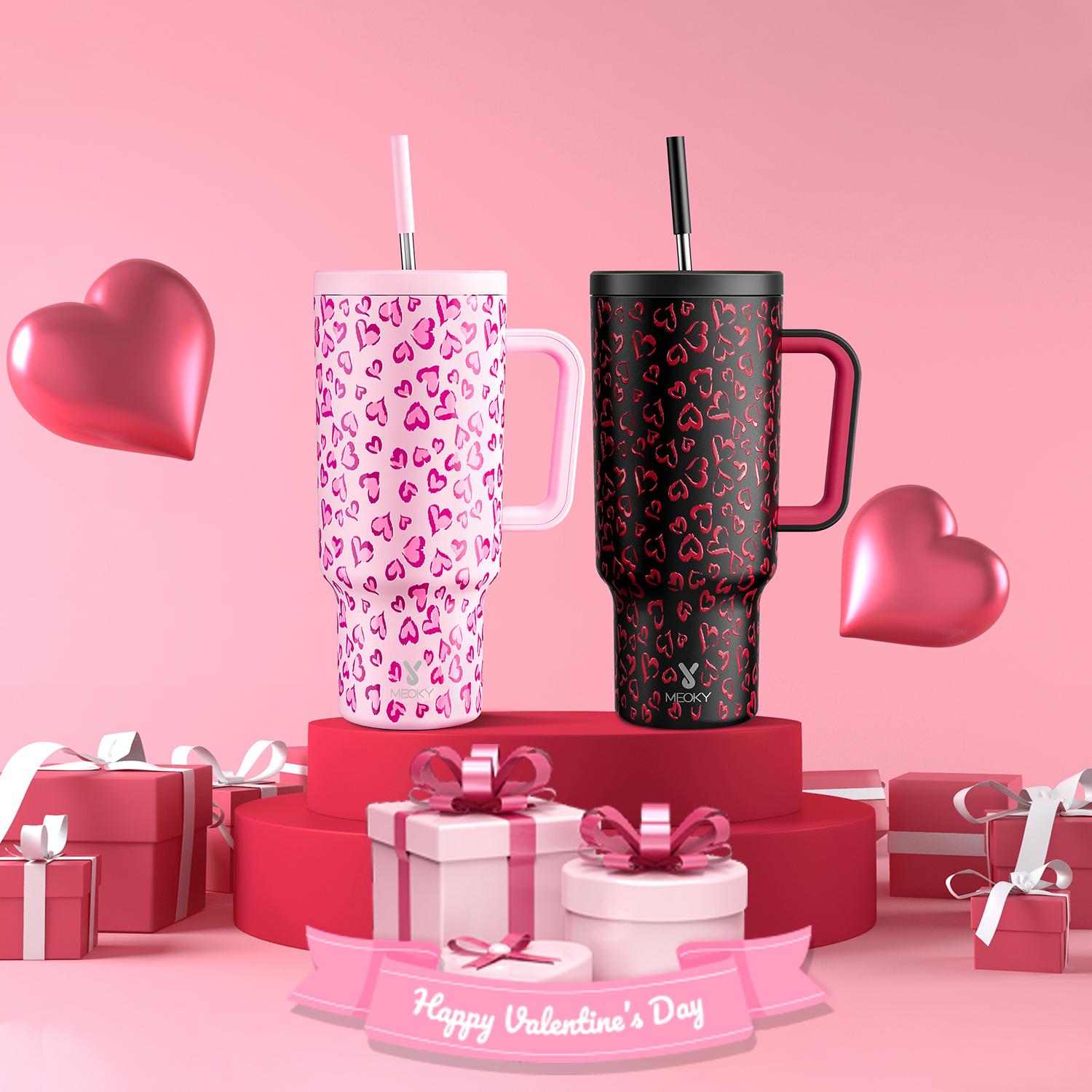 MEOKY 40oz Stainless Steel Insulated Tumbler – Maintains temperature for 24 hours, leak-proof and portable. Adapted to car, travel, and outdoor use. Available in multiple colors.