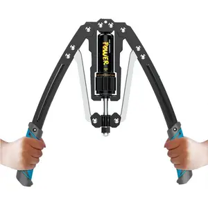 Adjustable Hydraulic Power Chest Press Machine Arm Twister 22-440 Lbs Strength Training Home Gym Chest Expander