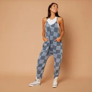 Women's Tank Romper - Oversized, Comfortable, Casual and Fun Women's Jumper
