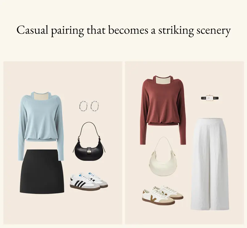 Women's layering top additional details