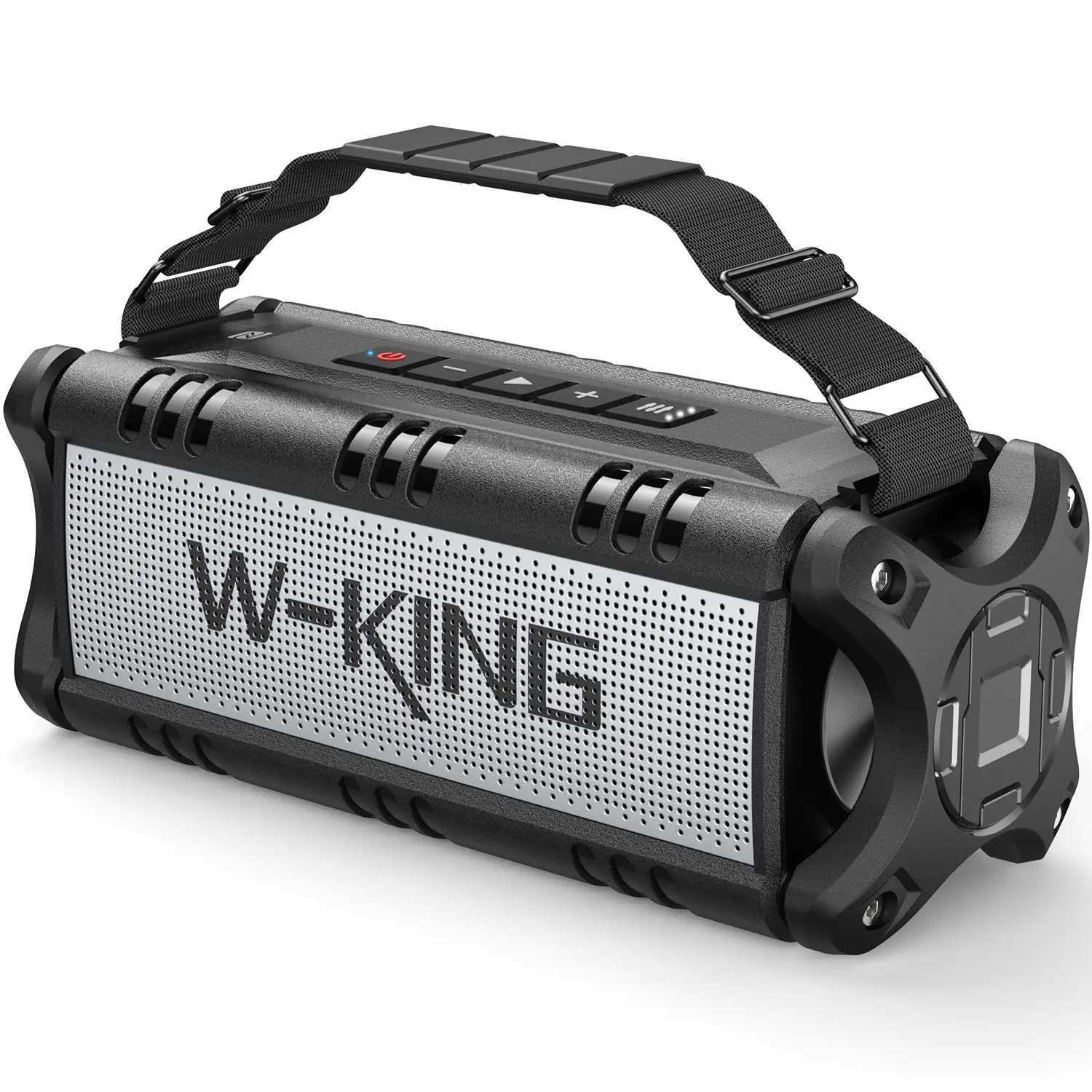 KING D8 90W Wireless Bluetooth Audio Speaker, IPX6 Waterproof Bass Boosted Stereo Speaker with NFC, Battery Powered (Green), Wireless Speakers