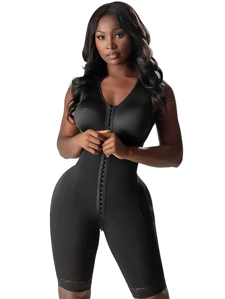 Snatched Body Strapless Shapewear for Women, Built-in Bra, Tummy Control, No Butt Compression, 3 Hook Levels, Seamless Fit