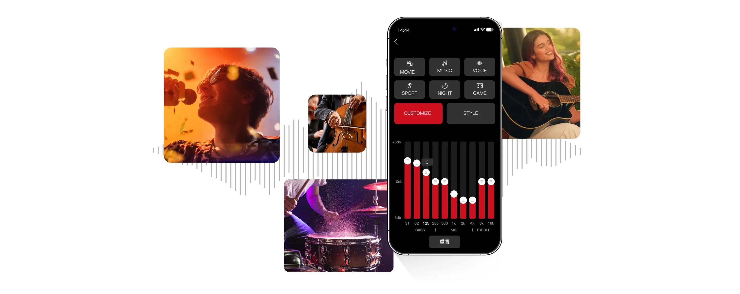 ULTIMEA 7.1ch Soundbar with Dolby Atmos, Surround Sound System for TV with 4 Surround Speakers, Sound Bar for Smart TV with App Control, Soundbar with Subwoofer for Home Theater, HDMI eARC, Bluetooth,  Aura A60