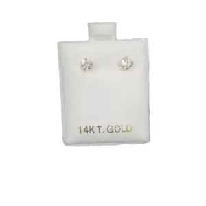 14k gold stud earrings
