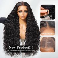 7x6 Glueless Lace with Drawstring