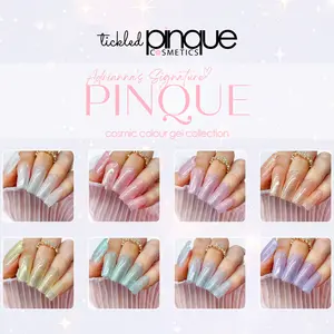 Cosmic Colour Gel Collection - Adrianna's Signature Pinque Dreamy Celestial Gel Polish Collection