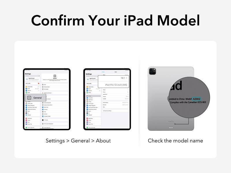ESR Geo Digital iPad Pencil Findmy Compatible with Apple iPad 2018-2025,with Easy Shortcuts for Apple iPad A16/10/9/8 & Air 13/11 & Pro 12.9/13/11 & Mini 7/6/5(No Wireless Charging) ESR Geo Digital iPad Pencil Findmy Compatible with Apple iPad 2018-2025,with Easy Shortcuts for Apple iPad A16/10/9/8 & Air 13/11 & Pro 12.9/13/11 & Mini 7/6/5(No Wireless Charging)