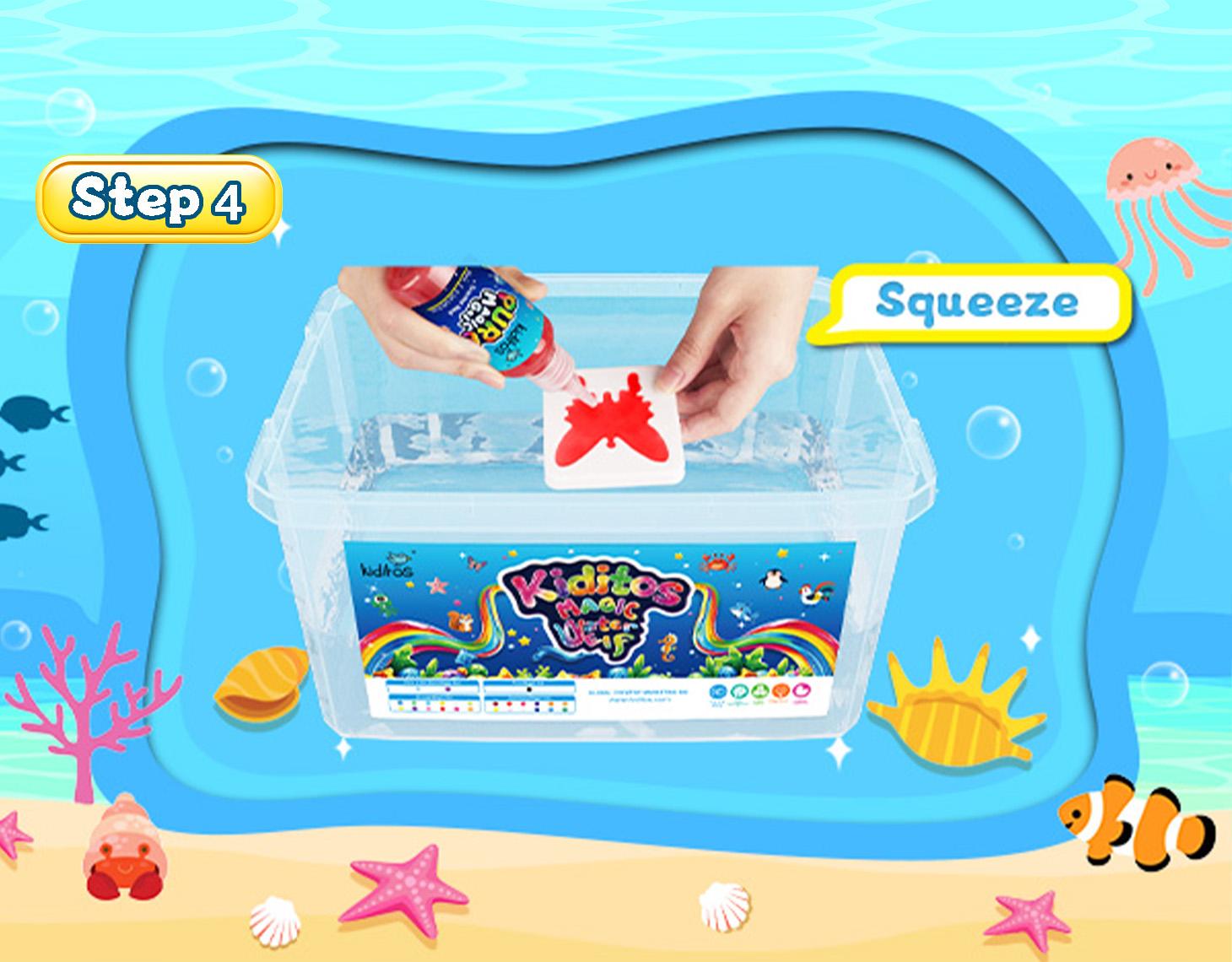 Kiditos Magic Water Elf Toy Kit with Magic Gels and Shaping Molds – Spark Creativity, Perfect for Holiday Presents, Birthday Surprises, Party Tokens, and Engaging Family STEM Activities.