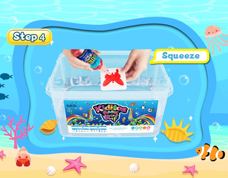 Kiditos Magic Water Elf Toy Kit with Magic Gels and Shaping Molds – Spark Creativity, Perfect for Holiday Presents, Birthday Surprises, Party Tokens, and Engaging Family STEM Activities.