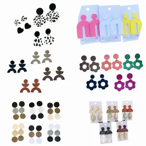 Beautiful Gorgeous Handmade Hypoallergenic Polymer Clay  Earrings Live Pick