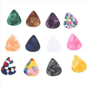 60 Pack Abstract Art Colorful Guitar Picks, Gift For , Electric & Acoustic Guitars Includes 0.46mm, 0.71mm, 0.96mm