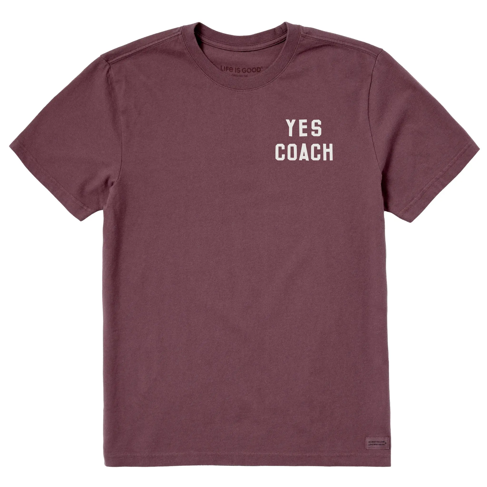 Men's Yes Coach Short Sleeve Crusher Tee Men's Yes Coach Short Sleeve Crusher Tee