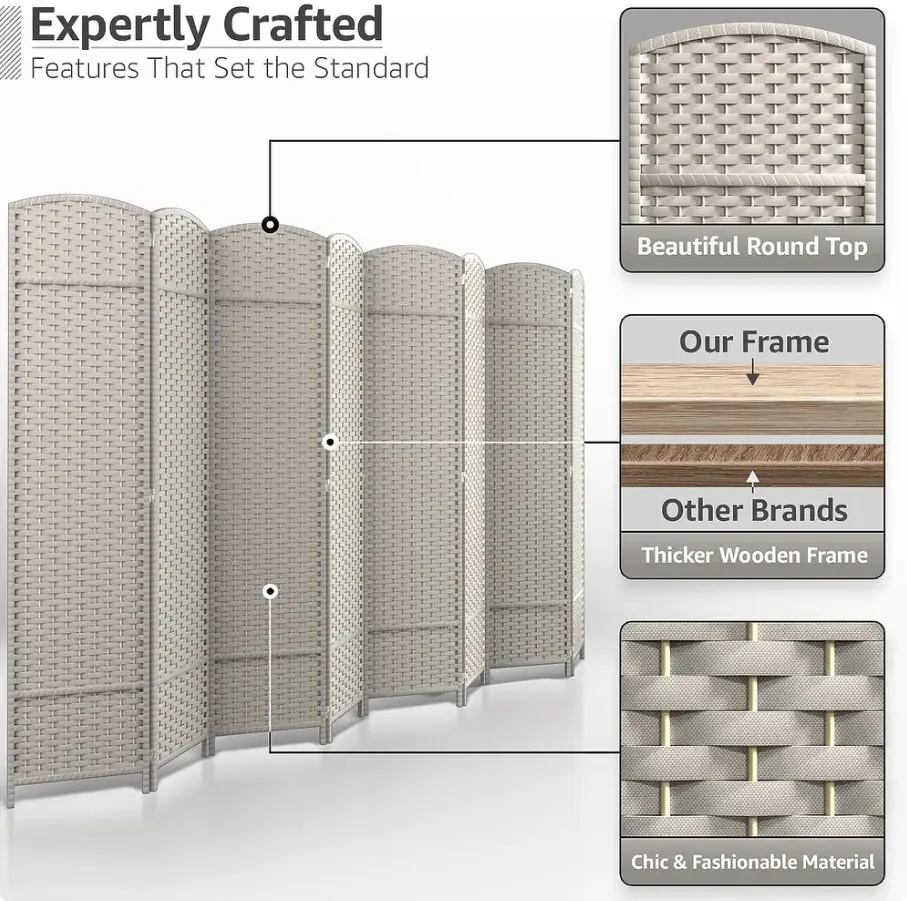 8 Panel Room Dividing Wall Partition