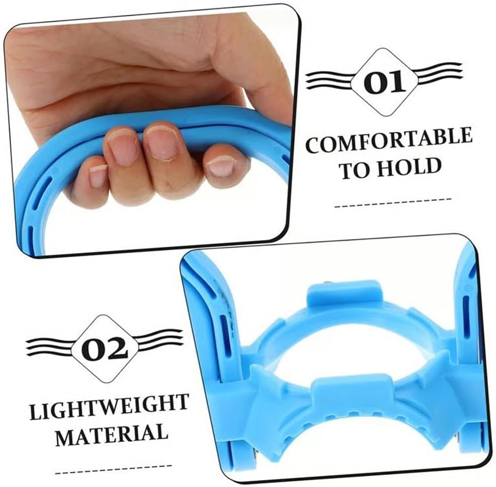 2 Pack 5 Gallon Water Bottle Holder, Ergonomic Grip Handle Carrier Non-Slip Holder Lifter Heavy Duty Clip, Energy Saving Water Jug Handle Drinking Water Bottles Handles