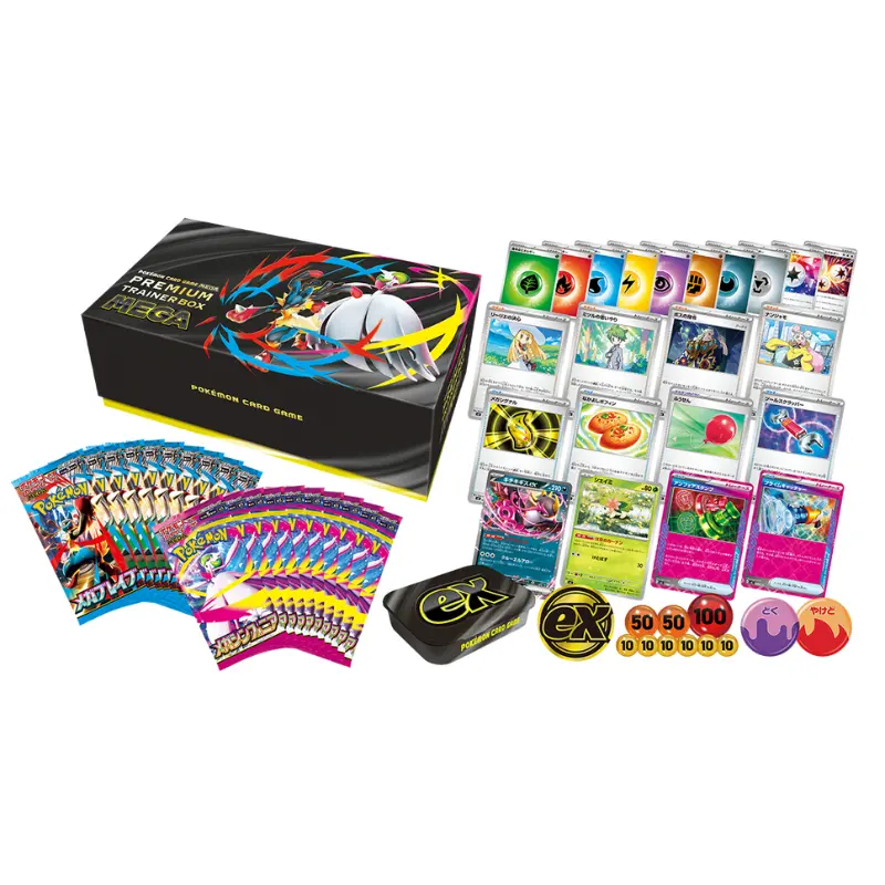 mega brave and mega symphonia booster box Pokmon & Bundle (m1L+m1S) or as a display piece POKEMON TCGMEGA SYMPHONIA & MEGA