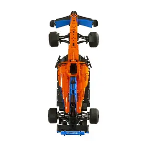 Invisible Wall-Mount Acrylic Stand Compatible with LEGO 42141 McLaren F1 Car - Set Not Included
