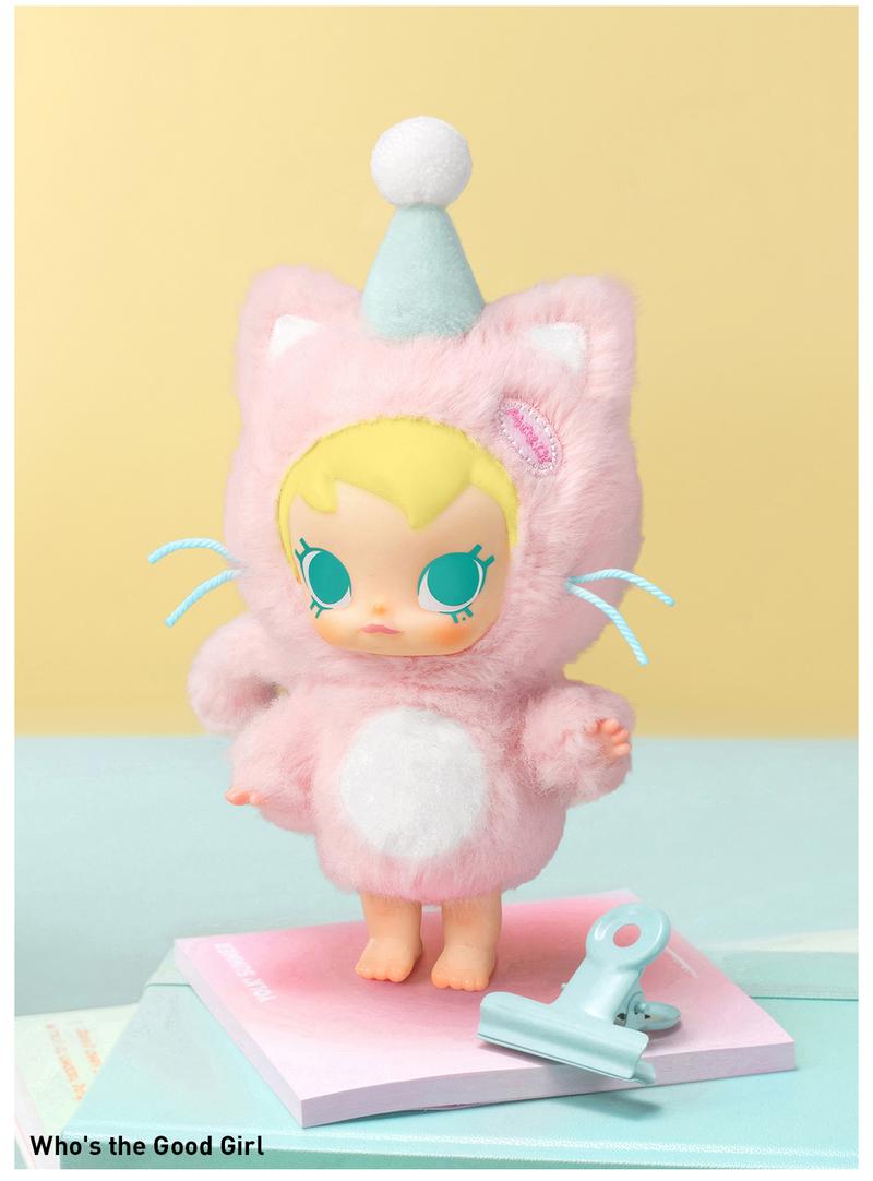 [Spanish]-Baby Molly Pocket Friends Series – Peluche de Vinilo Colgante en Caja Sorpresa