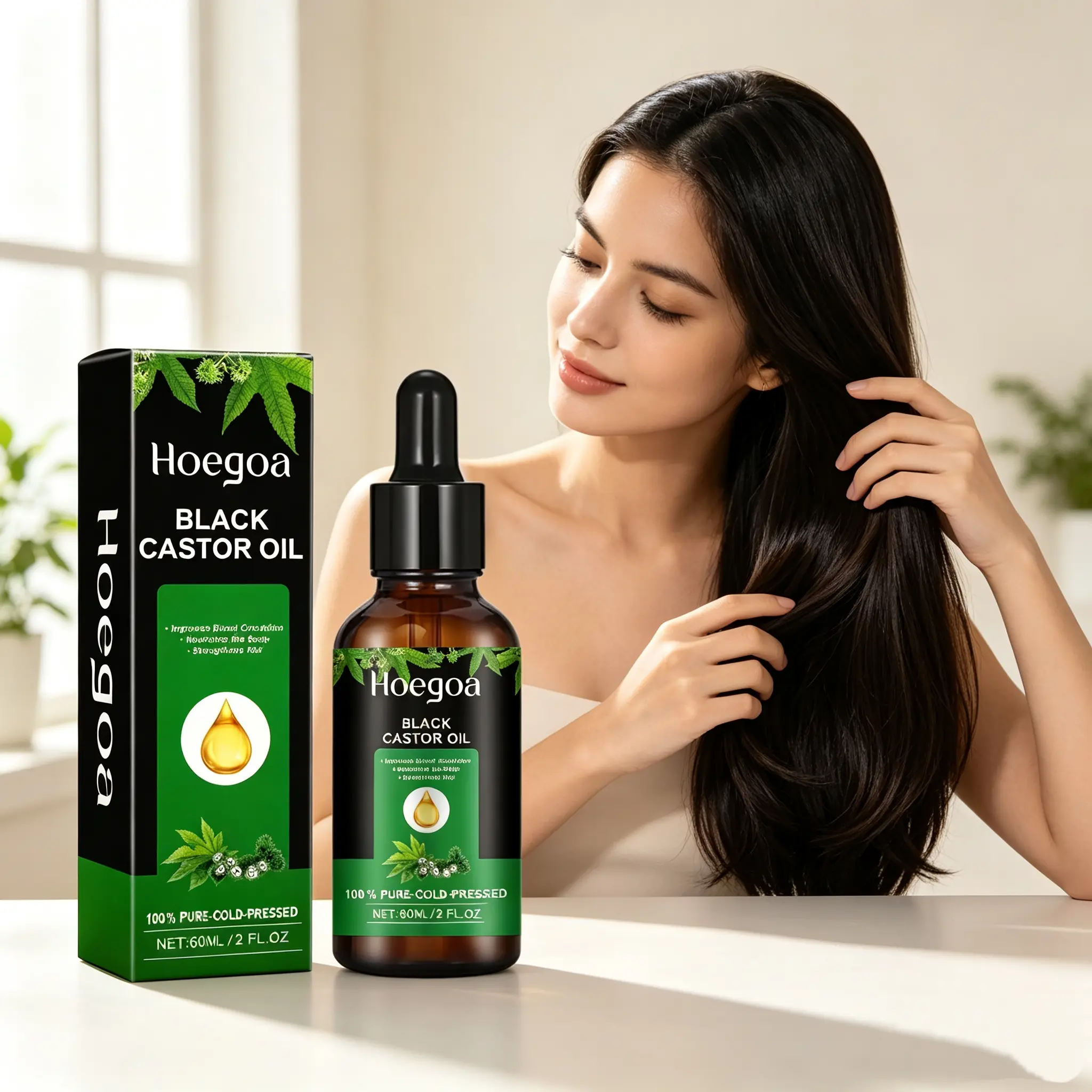 Leaves your hair silky‑smooth with non‑greasy finish, fast‑absorbing formula. Supports healthy hair growth and helps reduce excessive hair shedding.