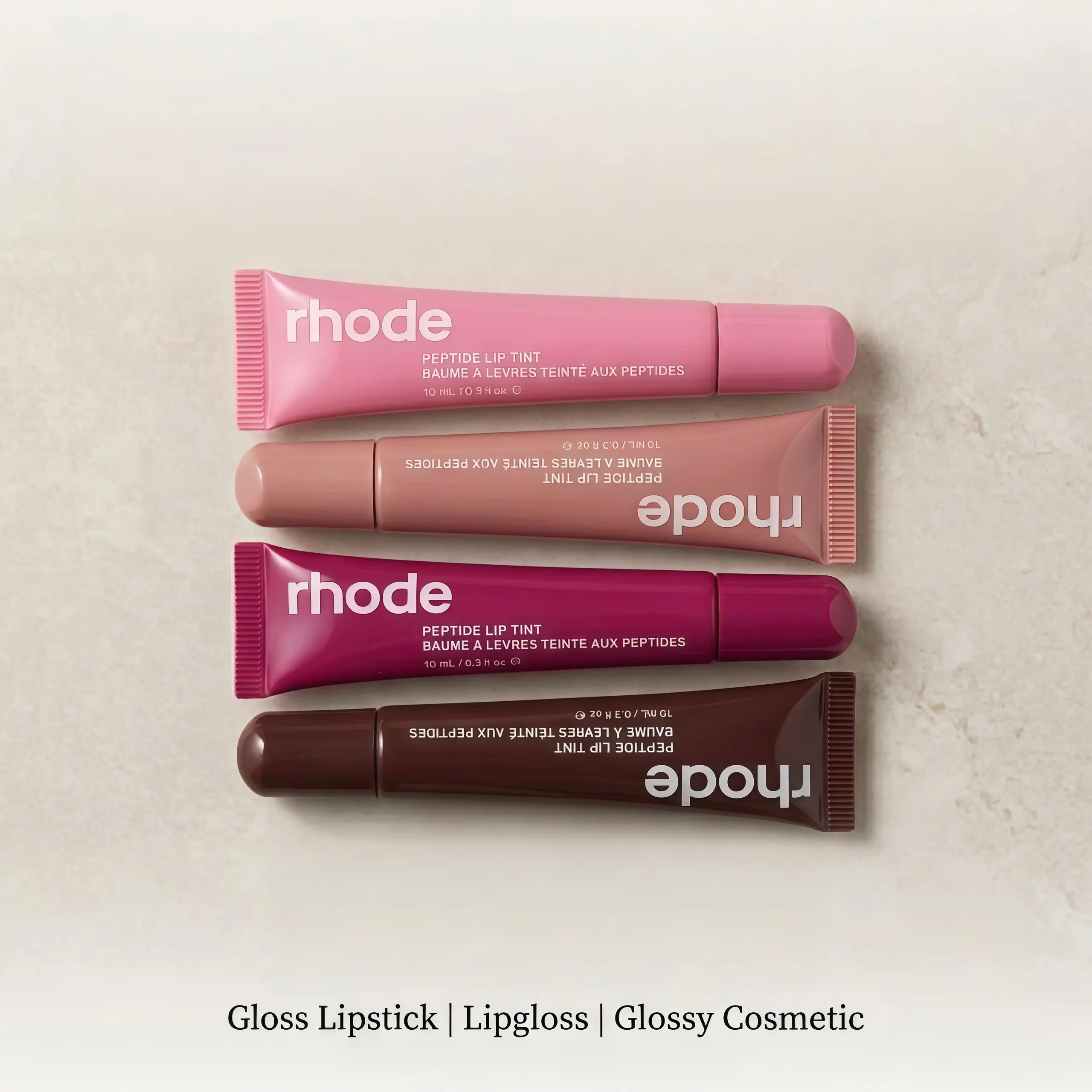 Must-Have Rhode Peptide Lip Tint: Plump, Hydrate & TintGloss Lipstick Lipgloss Makeup Glossy Cosmetic