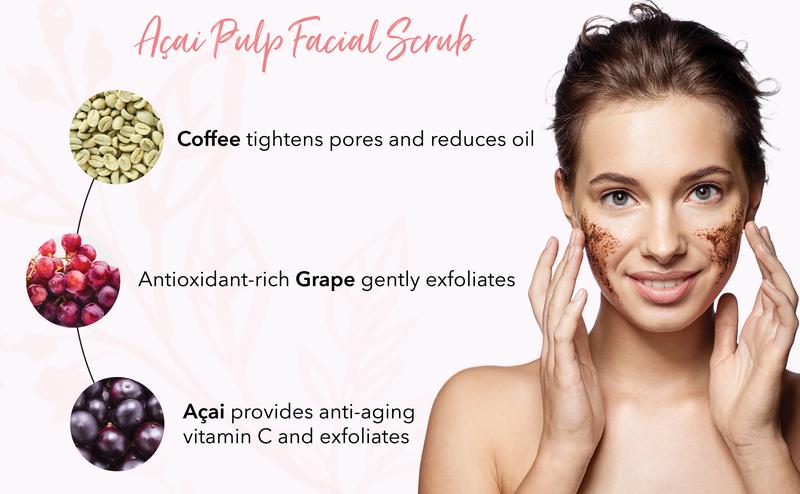 Acai Pulp Facial Scrub