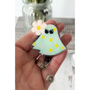 Spring Ghost Name Badge Reel