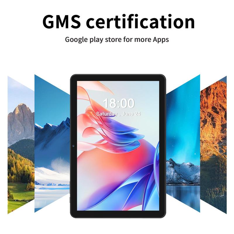 [GiftedInLove]PRITOM 2026 Android 15 Tablet 16GB(4+12)RAM 64GB ROM with Bluetooth Audio Dual Cameras 2-in-1 Detachable Keyboard Set 10.1-inch Screen Perfect Valentine’s Gift & Back-to-School Gift