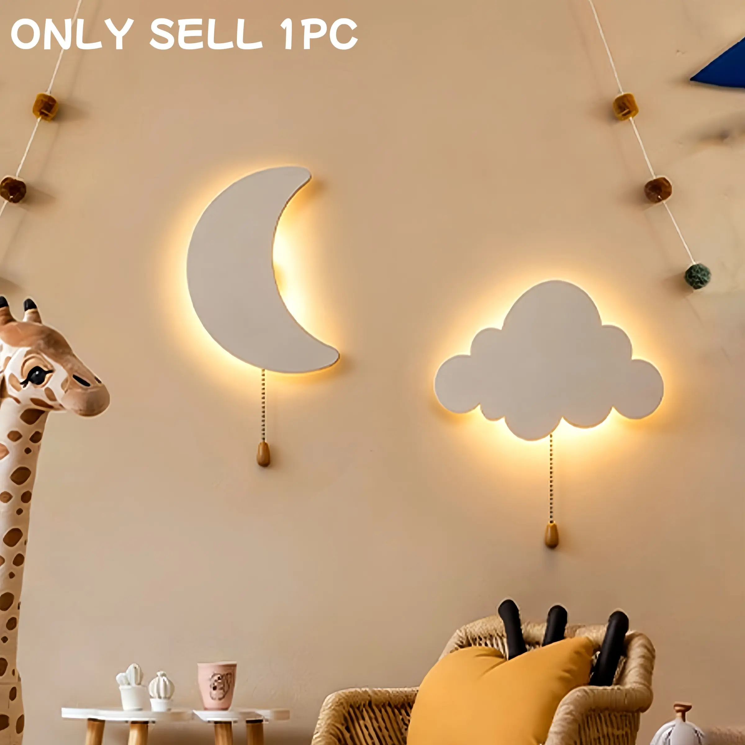 Battery Powered Floating Wall Light, Star Moon Butterfly Cloud Options, Upward Ceiling Night Lamp, Adhesive Cloud Ceiling Fixture, Clouds Light, Decorative Light, Home Decor Light, Decorative Lamps, Home Decor Lighting