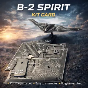 B-2 Spirit Stealth Bomber – Model Kit Card