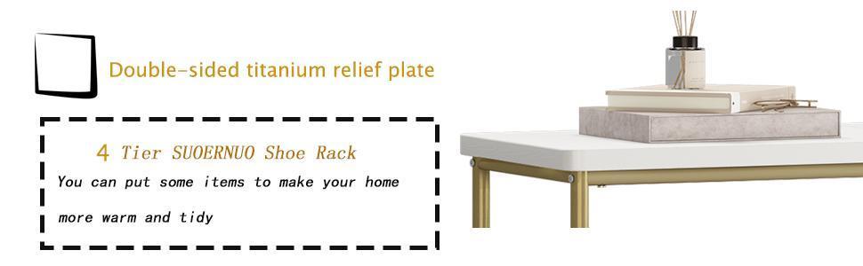 Shoe Rack Organizer 4/5/6 Tier Large Capacity Shoe Rack for Closet, Shoe Storage Shelf with MDF Top Board Organizing Wooden Decorative Industrial Deals For You Days