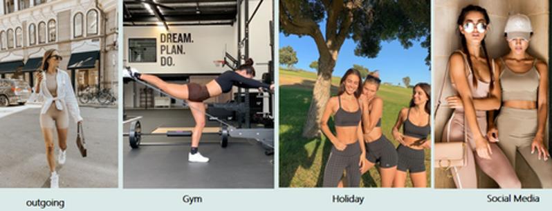 Popilush Seamless Square Neck Sport Jumpsuit  Minimalistic Activewear - Live