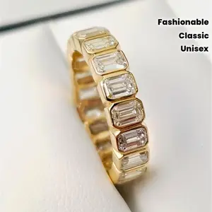 European And American Fashion Copper Ring, Exquisite Classic Unisex Stylish, Inlaid with Zirconia Stones, Suitable for Holiday Parties Proms Christmas Thanksgiving Everyday Wear Wedding And Engagement And As a Gift, 1pc