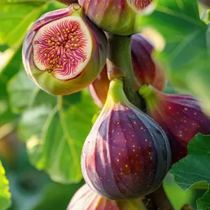 Heirloom Non-GMO Fig Tree Live Plant Starter – Hardy Perennial Fig Fruit Tree for Outdoor Garden, Backyard Orchard, Patio & Home Yard Planting