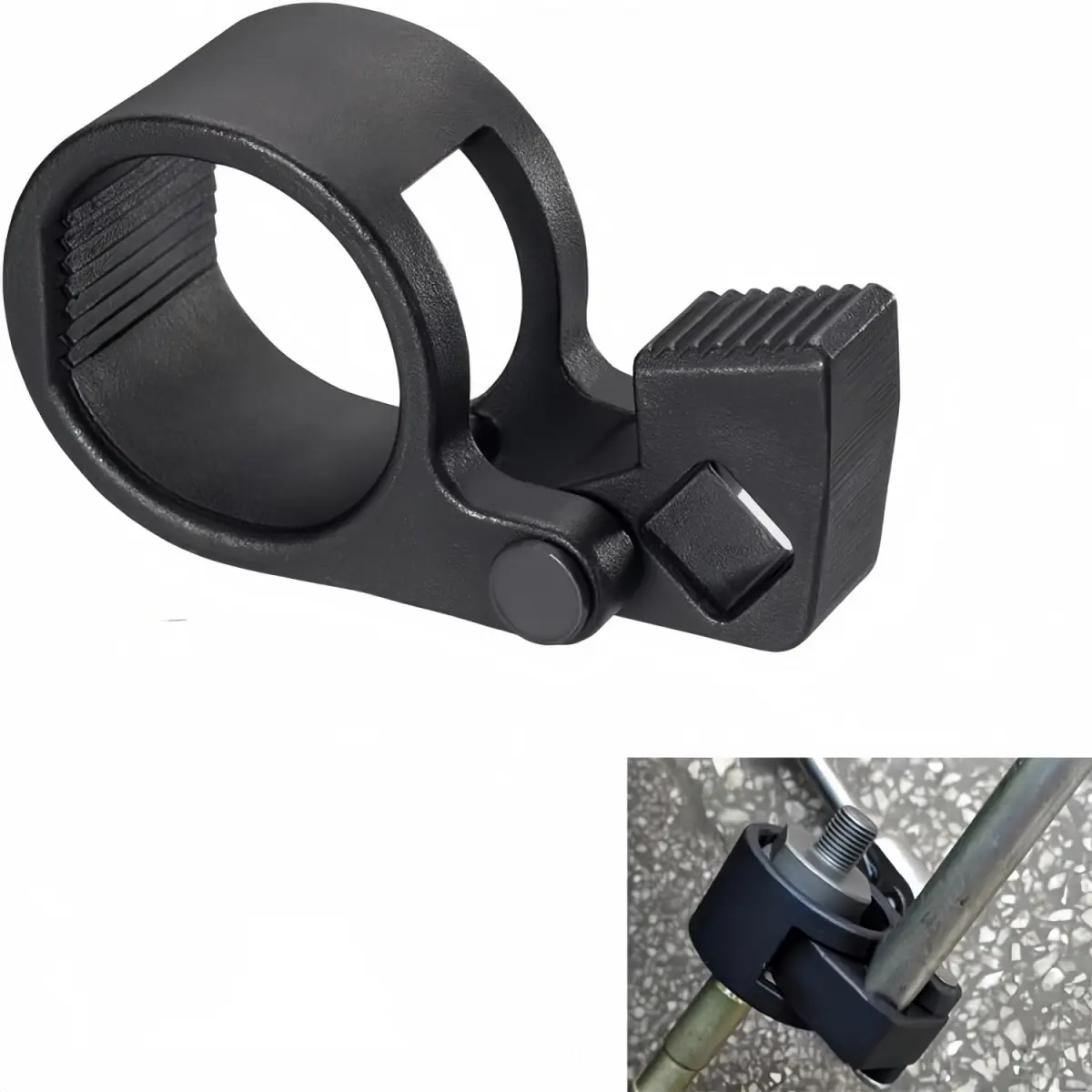 Inner Tie Rod Hex Wrench Repair Removal Tool, 27-42mm 1/2" Square Drive, No Rack and Pinion Damage, Universal Fit for Cars, Truck, Motorcycles, Compatible with Mercedes Benz, BMW, Toyota, Honda, Ford