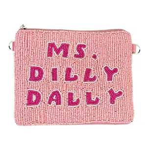 Ms. Dilly Dally Beaded Coin Purse